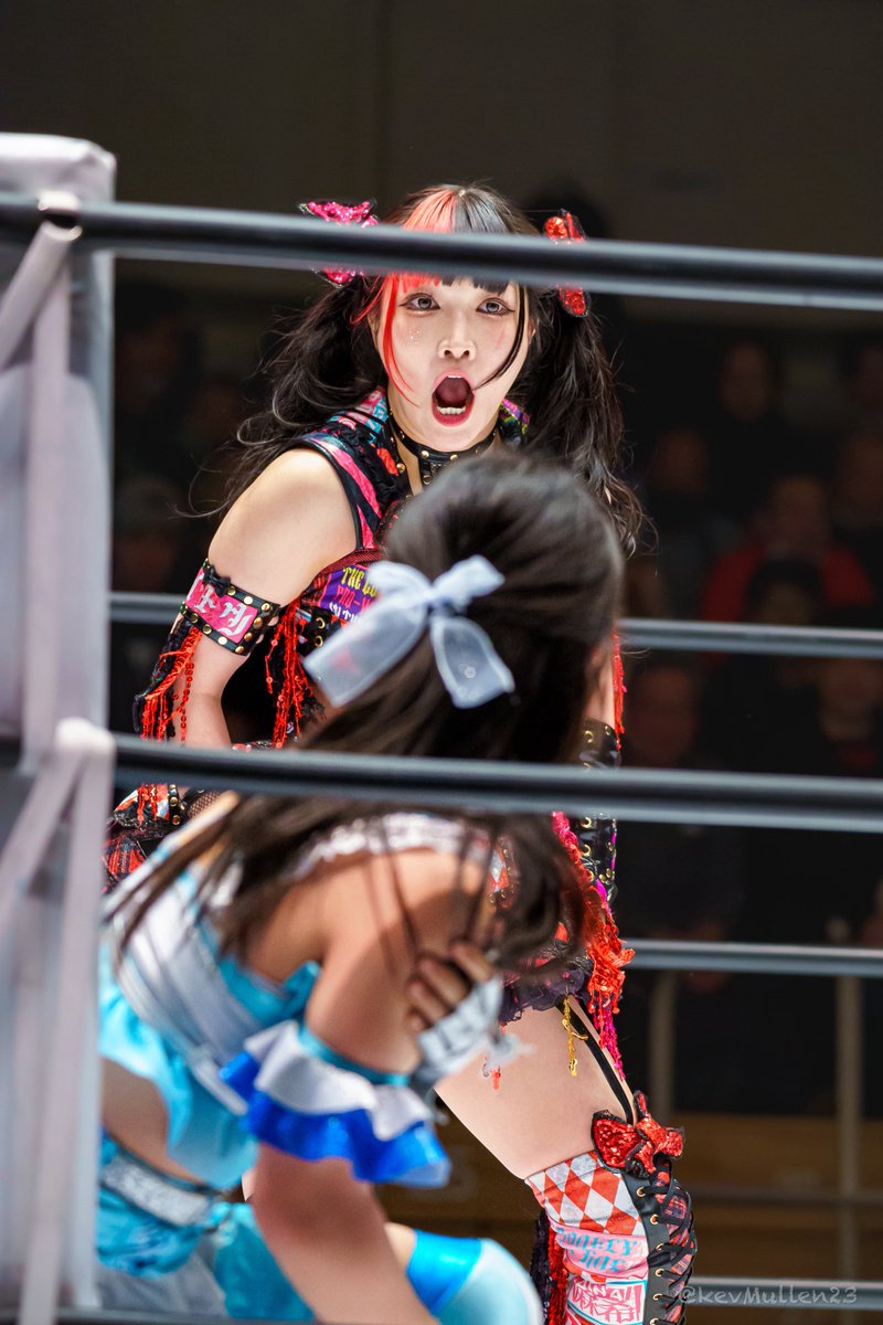 When Maki Itoh realised she’s not even the cutest wrestler in the ring 

2026.1.11 Korakuen Hall

#STARDOM