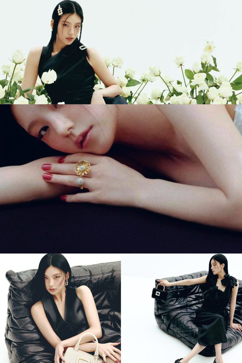 yejiprint's tweet image. tap the post in honor of Roger Vivier global ambassador