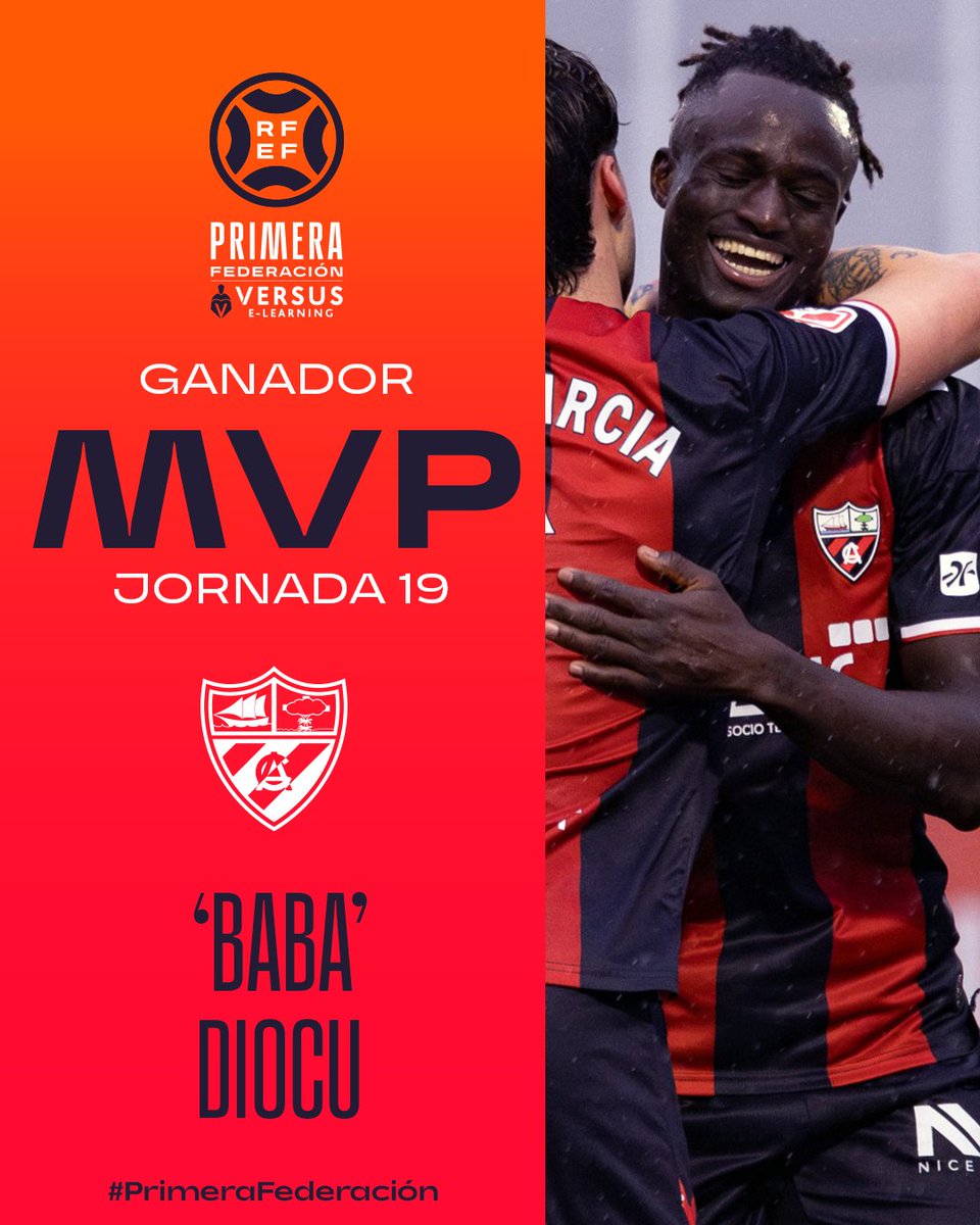 😆 Baba volvió a sonreír...

¡𝗚𝗼𝗹 𝘆 𝗮𝘀𝗶𝘀𝘁𝗲𝗻𝗰𝗶𝗮 del extremo del <a href="/arenas_club1909/">ARENAS CLUB oficial</a> para convertirse en el 𝗠𝗩𝗣 de la 𝗷𝗼𝗿𝗻𝗮𝗱𝗮 𝟭𝟵!

🏅 <a href="/versuselearning/">Versus e-Learning Group</a> 🏅

#PrimeraFederación | #VersusELearning