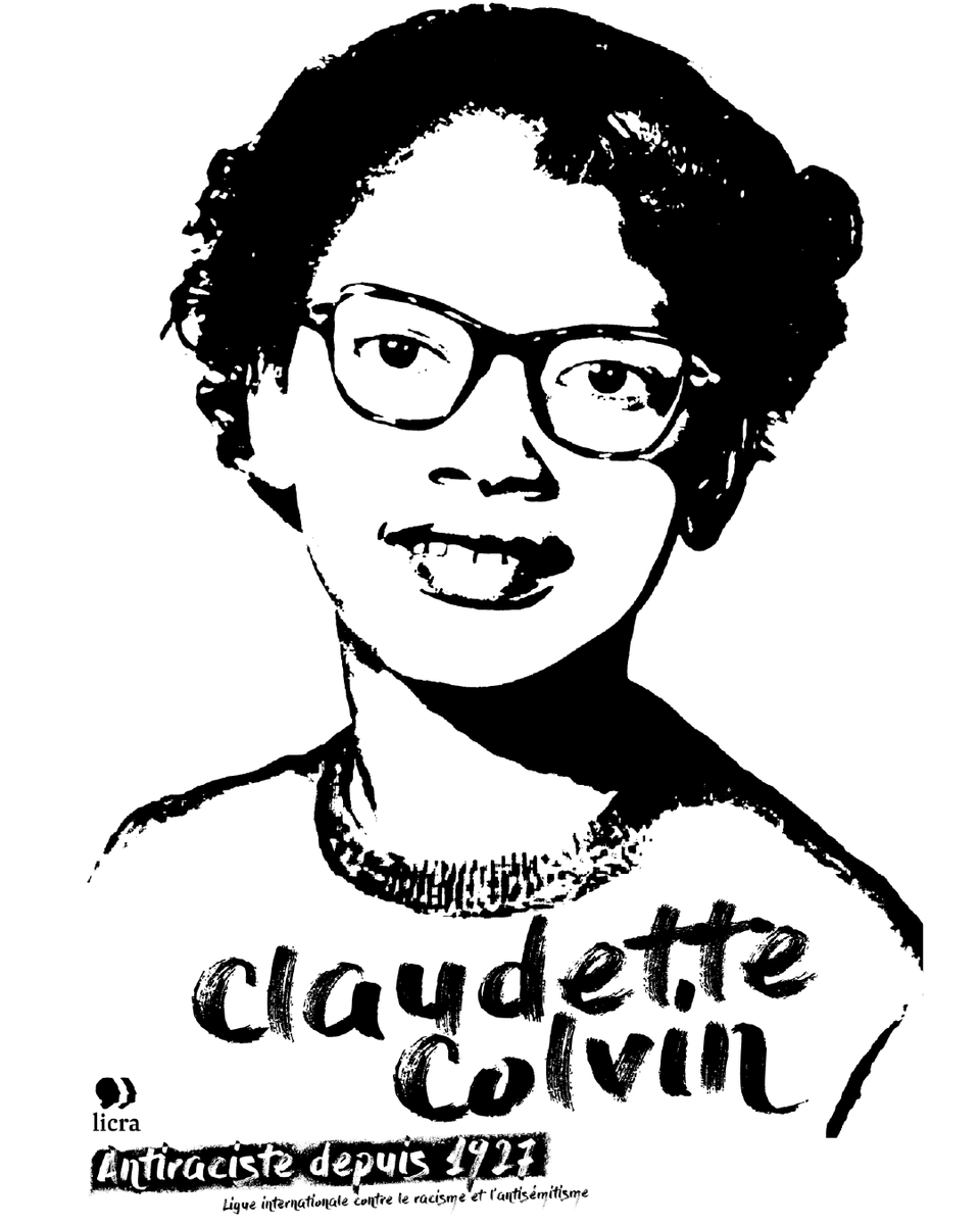🕊️ La Licra salue la mémoire de Claudette Colvin, militante des droits civiques, décédée hier.

À 15 ans, elle fut la première femme noire à refuser de céder sa place dans un bus ségrégué de Montgomery, un acte courageux qui s’inscrit dans la dynamique des luttes pour les droits