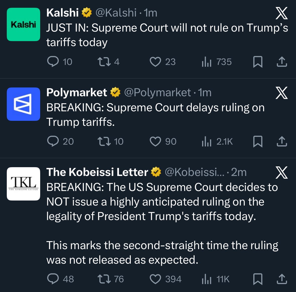 meleemarkets's tweet image. BREAKING: nothing ever happens