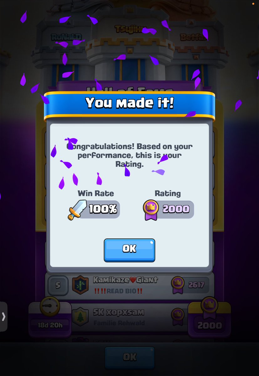 shredder_cr's tweet image. ⚡️From Master 1 to 2167 medals 100% winstreak! Everything live on Stream!🌪️❄️🥶

🫵You wanna add this account up❓
🔻Follow me @shredder_cr 
🔻Retweet ♻️
🔻Like💙❤️💜🧡
➡️Direct Message