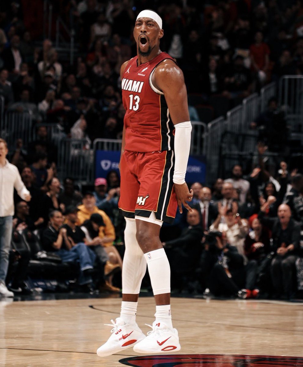 Miami Heat all-time scoring list: 

21,556 — Dwyane Wade
9,461 — Bam Adebayo
9,459 — Alonzo Mourning 
9,248 — Glen Rice
7,919 — LeBron James
7,206 — Tyler Herro
6,914 — Chris Bosh