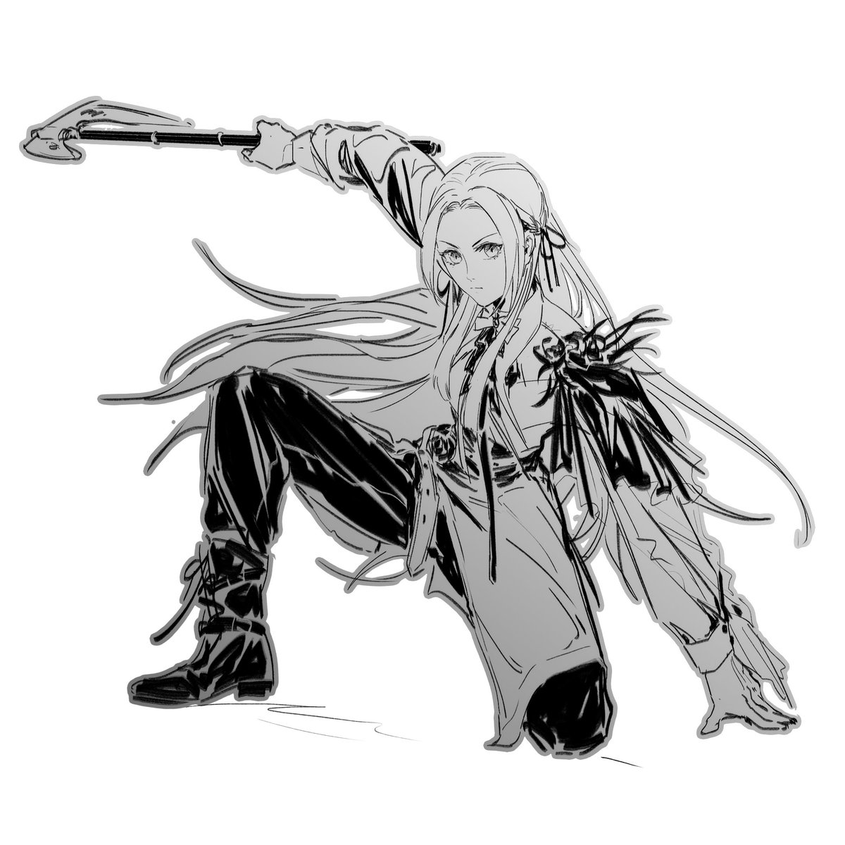 Edelgard_page's tweet image. #Edelgard #FE3H