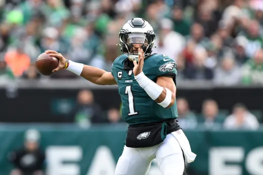 MrBaddog7676's tweet image. This is a crazy stat. Over the last 2 years (including the postseason) when Jalen Hurts has 30, or more, pass attempts, The Eagles are 5-8. Every loss The Eagles had in 2025, Hurts threw, at least 30 times.

In games Hurts throws less than 30 times, The Eagles are 24-1. And the…