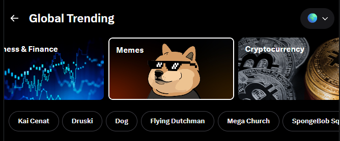 thechillchud's tweet photo. Is this not insane? 

On X Global Trending Memes it shows us a literal deal with it doge
 
SEND IT

$DWID https://t.co/P8XmA7CZ2n