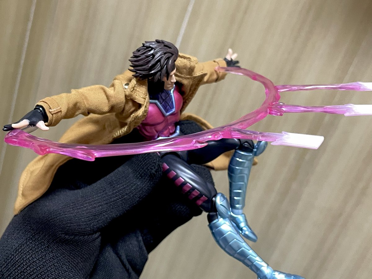 figfigfigaan's tweet image. 【MAFEX ガンビット】
相応しいカードをくれてやるぜ！！