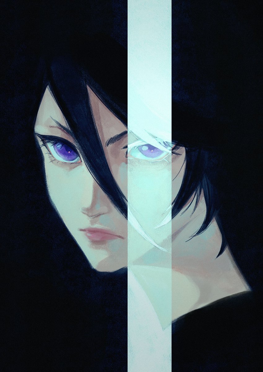 origoism's tweet image. i don’t normally paint portrait like this,, but happy birthday to miss rukia #朽木ルキア生誕祭2026