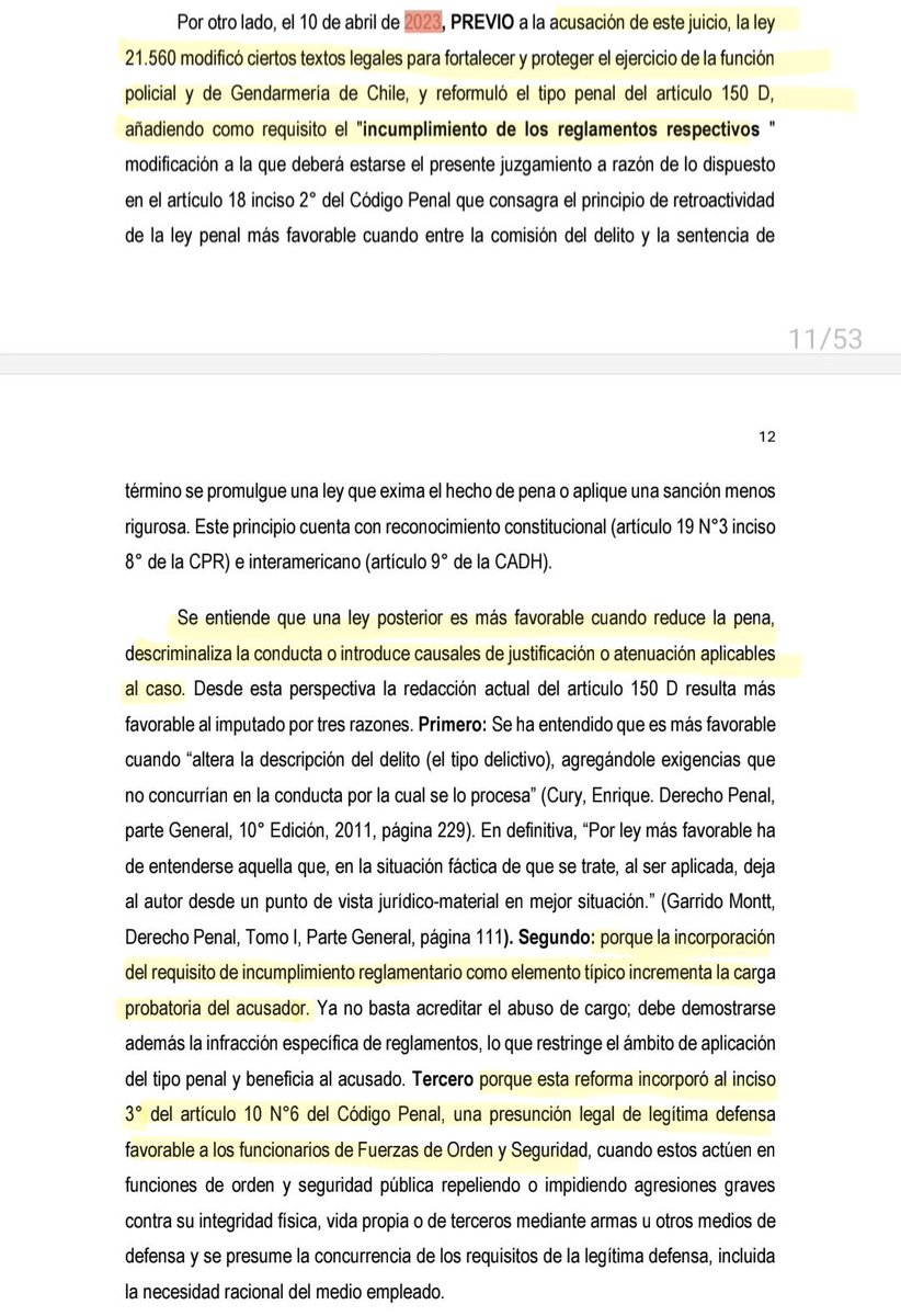 tapia_ives's tweet photo. @FernandoLealA Se equivoca el parlamentario. El tribunal EXPRESAMENTE hizo alusión a la ley NAIN RETAMAL en el veredicto. Esto solo demuestra que quien DESCONOCÍA LO QUE VOTÓ ERA EL parlamentario Y TODO EL PARTIDO SOCIALISTA. ADJUNTO VEREDICTO donde incluso analizaron lo votado por el susodicho https://t.co/5TYLvnkXBe