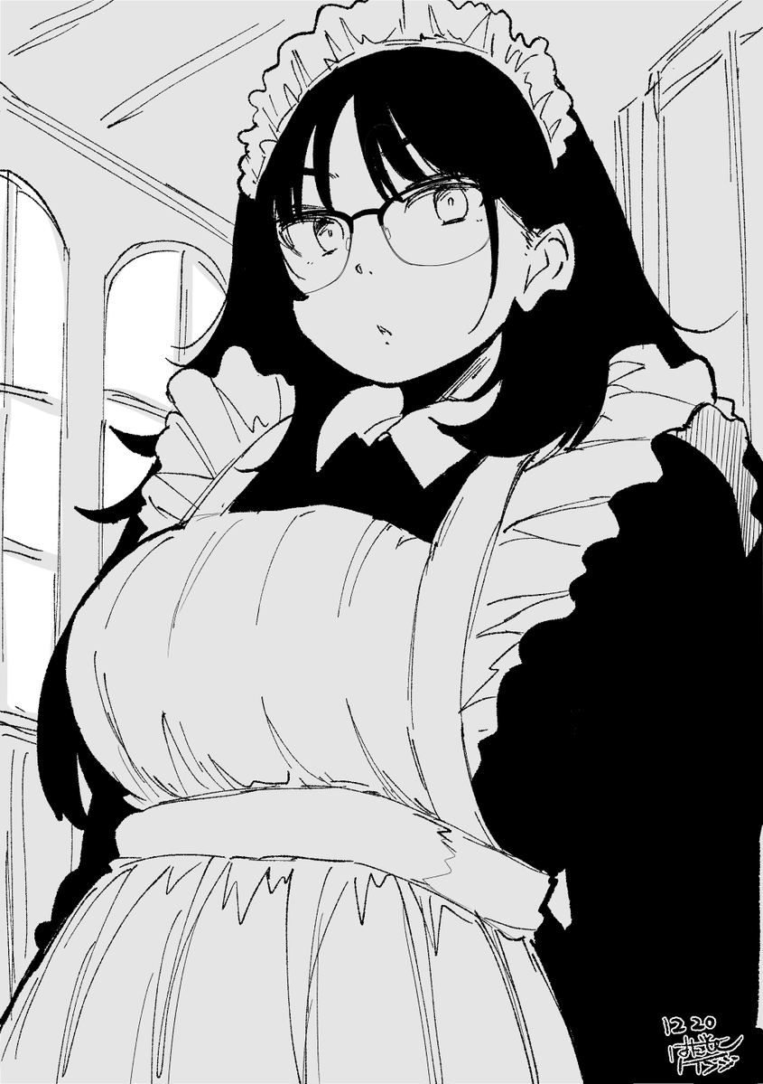 #眼鏡っ娘を見るとストレスが減るらしい 