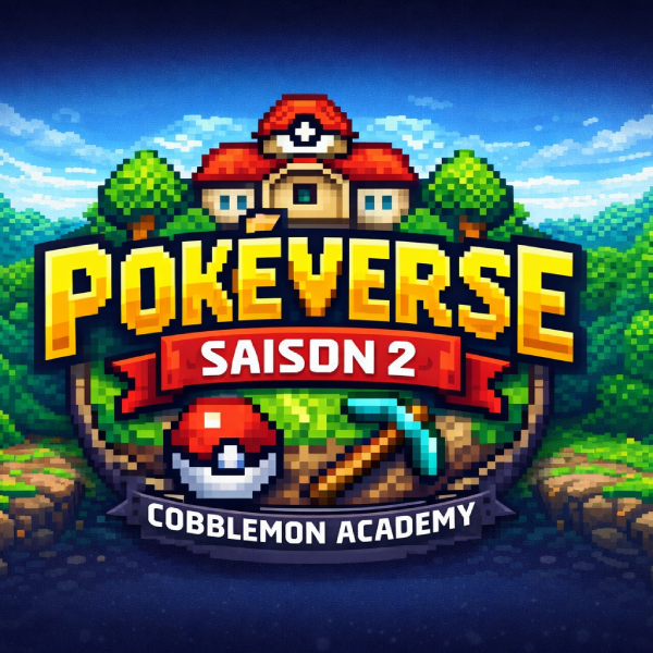 🚀 POKÉVERSE – SAISON 2 EST LANCÉE ! 🚀

🟢 Nouveau départ
🧩 Pack Cobblemon
🌍 Aventure, survie &amp; Pokémon
👥 Invite tes amis
🔔 Conditions à remplir pour rejoindre le serveur
discord.gg/tKAQHdtT 

🚀OUVERTURE DEMAIN 17H00 ! 

 #Cobblemon #Minecraft