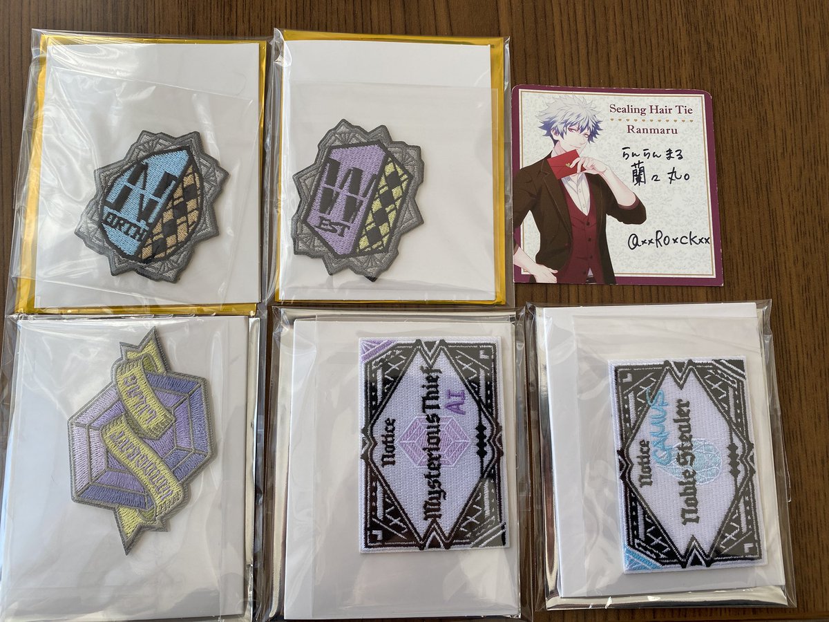 蘭丸 うたプリ タブナイ キャラバン コスチューム フラッグ ワッペン