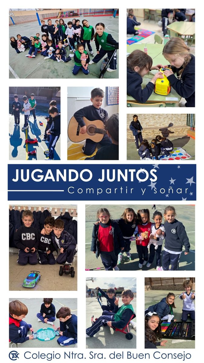 Los peques de Infantil y Primaria han traído su juguete 🧸🪀🚂favorito de los Reyes y han disfrutado de unos días llenos de diversión, amistad y momentos que quedarán en el corazón ❤️ . Compartimos alegría, sonrisas y la ilusión de seguir creciendo juntos. 

#ColegiosFSC
#Comoél