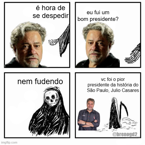 adeus Julio Casares, vc acabou com o São Paulo