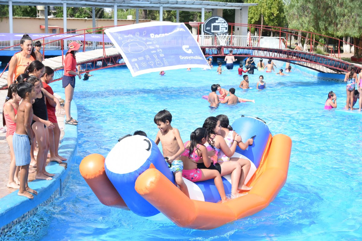 Destino Verano, la #Exitosa propuesta de la Muni de Guaymallén que se desarrolla en 7 espacios y suman +2 mil niños y 340 adultos que disfrutan de sus escuelas de verano, con clases de natación y actividades recreativas-formativas para diversas edades biencuyano.com.ar/?p=87300
