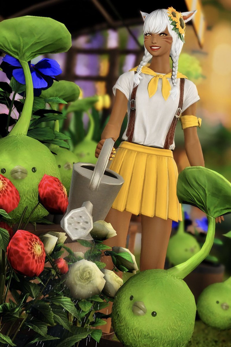 solshine's tweet image. happy #ffxivselfieday! 🌻