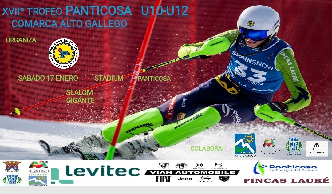 ⛷️🏆XVII° Trofeo Panticosa U10-U12- Comarca Alto Gallego🏅⛷️ <a href="/Altogallegoturi/">PirineosAltoGállego</a>

#UnetePEC💚 #Esquiydeportedesde1972 #Panticosa #ValledeTena #XVIITrofeoPanticosaU10U12

🚐 <a href="/VianAutomobile/">Vian Automobile</a>
⚡️ @energiasdepanticosa 
🏡 @fincaslaure 
🔌 <a href="/levitec_/">Levitec</a>
🚠 <a href="/AramonPanticosa/">PANTICOSA (Aramon)</a>