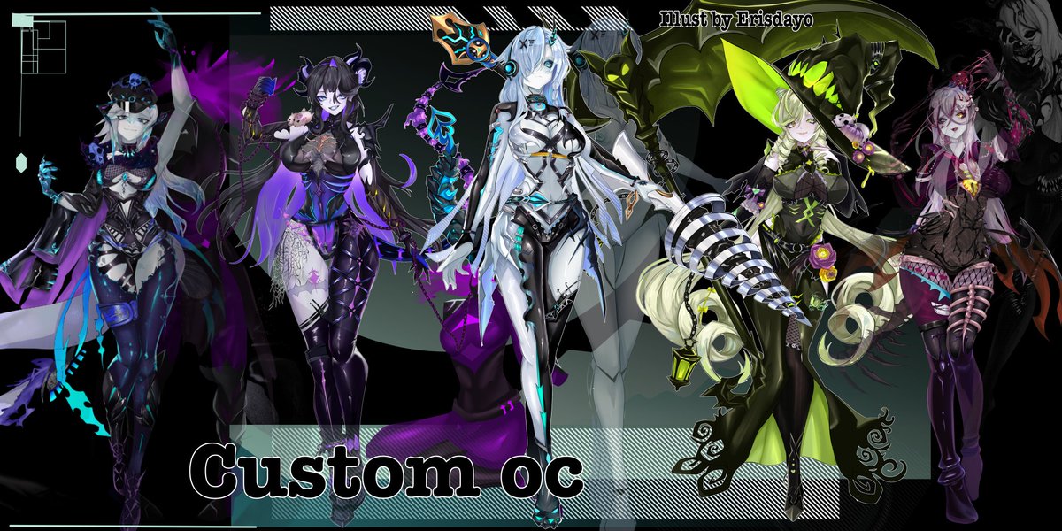 dansempai11's tweet photo. 2D Artist | Character Design
Specialized in OCs, anime style, and video games.
Commissions open ✨

#PortfolioDay https://t.co/t9ZrJbZSx0