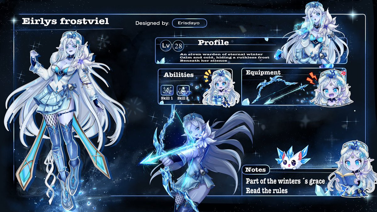 dansempai11's tweet photo. 2D Artist | Character Design
Specialized in OCs, anime style, and video games.
Commissions open ✨

#PortfolioDay https://t.co/t9ZrJbZSx0