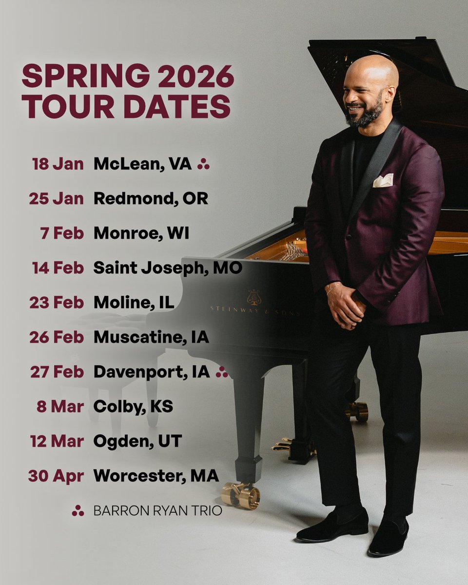 barroncp's tweet photo. Come see me this spring! I'm popping up all over the country, including a couple trio dates. 

More info at https://t.co/vaYO2TK05U! https://t.co/UkB9e7UFgu