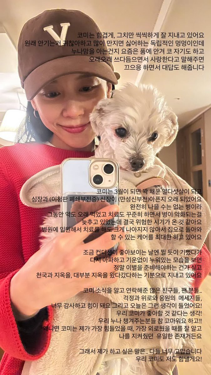 260115 #홍지희 배우님 인스타그램 스토리