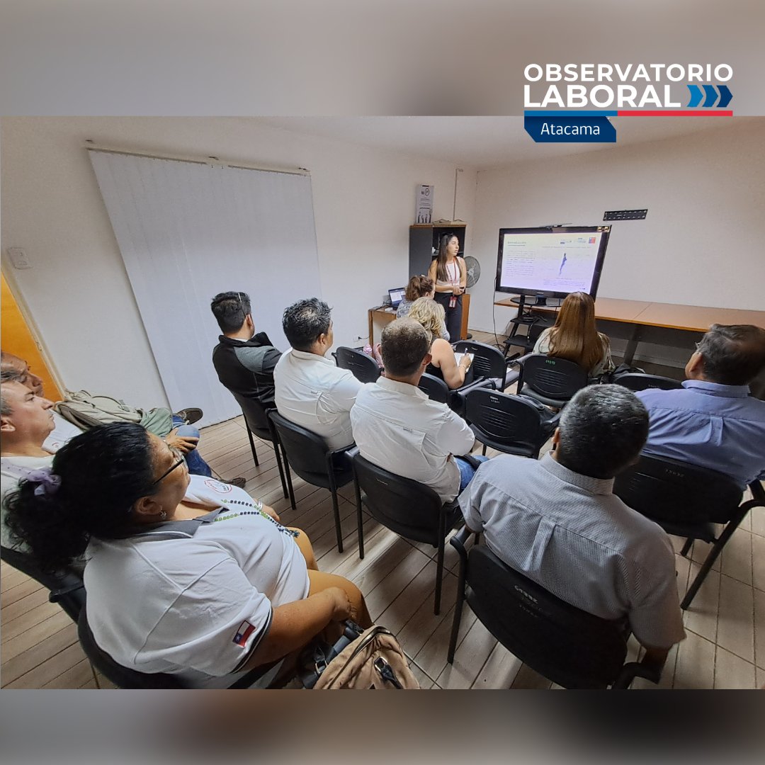 Durante el 2025 el Observatorio Laboral Atacama realizó una indagación exploratoria de la Conmutación Laboral en la Prov. de Chañaral. Los resultados fueron presentados a diferentes actores del mercado laboral local: autoridades, empresas, gremios y sindicatos.