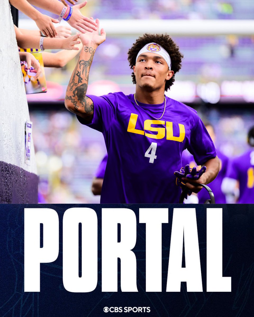 LSU wide receiver Nic Anderson is entering the transfer portal, his agency <a href="/TeamIFA/">Team IFA</a> tells <a href="/CBSSports/">CBS Sports</a>.

The 6-foot-4, 210-pound Anderson (<a href="/nicanderson04/">Nicholas Anderson</a>), who is repped by <a href="/blakebaratz/">Blake Baratz</a>, was a star at Oklahoma before LSU. Has 12 career touchdown catches.