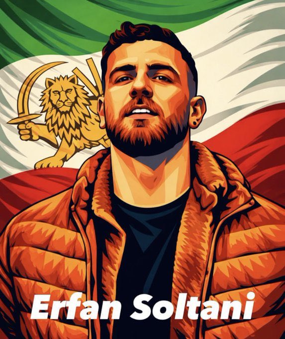 IsraelVive1948's tweet image. Erfan Soltani condenado a muerte por el régimen iraní por pedir un cambio de régimen en un proceso que duró desde el hecho hasta la ejecución de la pena 6 días 
NO LO DEJEMOS SOLO COMO LO HIZO LA ONU Y LA IZQUIERDA, HAGAMOS VIRAL SI CASO PARA IMPEDIR QUE HOY LO MATEN ROMPIENDO EL…