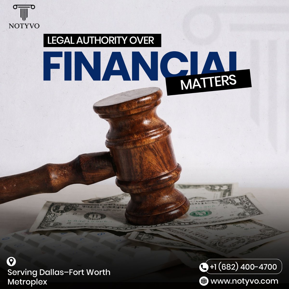 Notyvo_official's tweet image. Legal authority you can trust for every financial matter 
Notyvo delivers reliable, compliant, and professional notary services ensuring accuracy, security, and peace of mind.
+1 (682) 400-4700 
notyvo.com
#Notyvo #LegalAuthority #FinancialMatters #NotaryServices