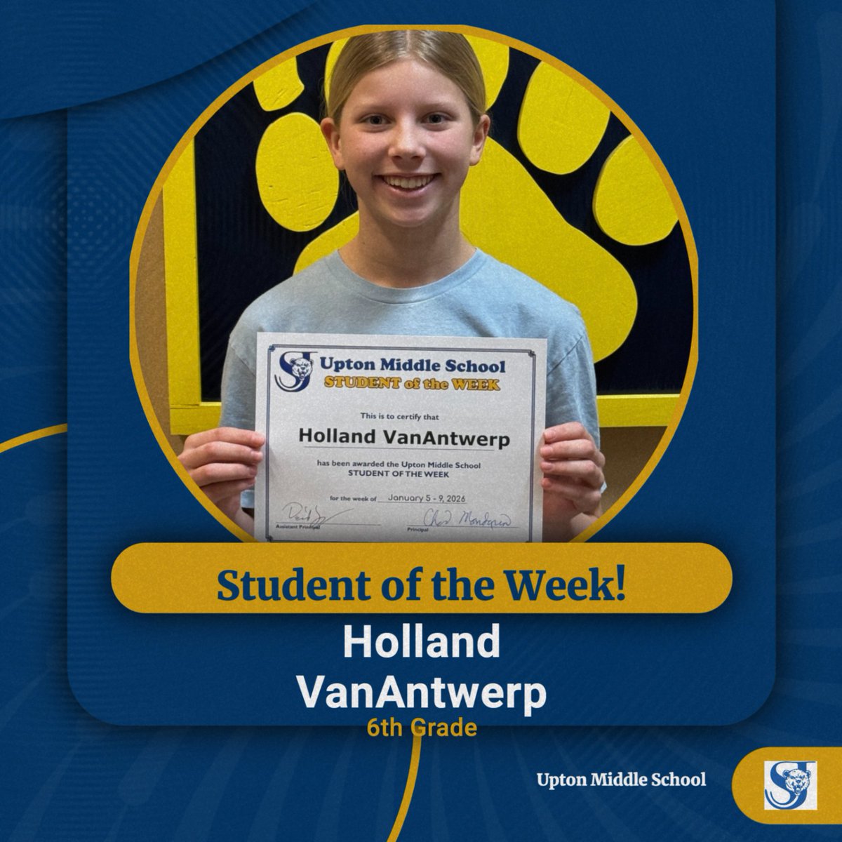 6th Grade SOW- Holland VanAntwerp