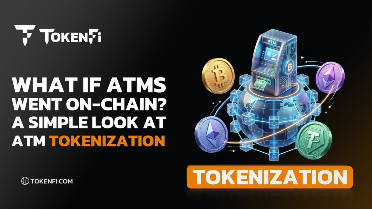 tokenfi's tweet image. Automated teller machines still run on decades-old financial rails, but tokenization could change how ownership, liquidity, and cash flows work behind the scenes.

Learn more in TokenFi's latest blog 📰👇

blog.tokenfi.com/what-if-atms-w…