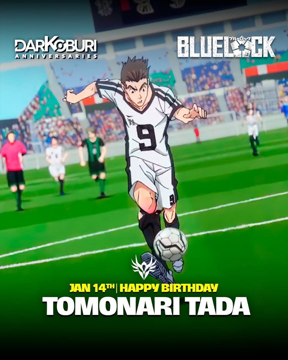 Tomonari Tada de Blue lock nace un día como hoy! 🎉⚽
