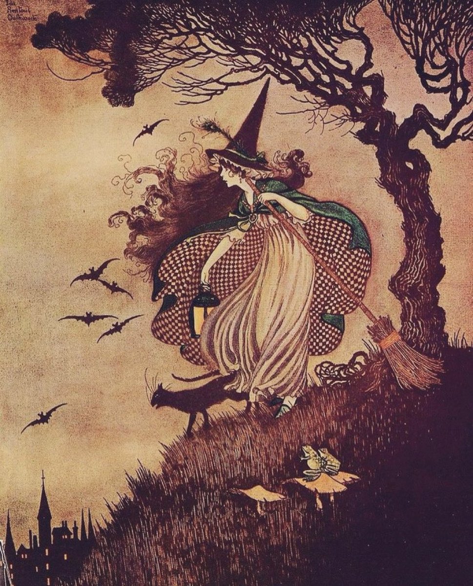 Kerria's tweet photo. A witch ought never be frightened in the darkest forest… because she should be sure in her soul that the most terrifying thing in the forest was her. 

~Terry Pratchett https://t.co/3iivov5J8l