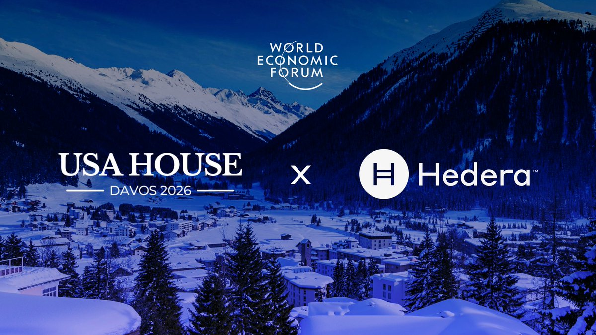 Hedera is proud to be an official sponsor of the USA House during the <a href="/wef/">World Economic Forum</a> Annual Meeting in Davos, and will contribute to senior-level discussions on digital assets, AI, central banking, and G20 coordination.

Learn more about USA House: usa250davos.com