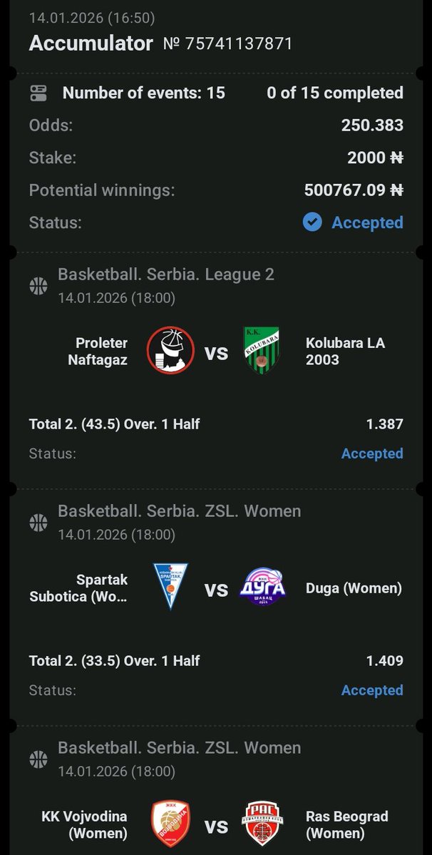 predwit's tweet image. 250 odds basketball 🏀 game 1xbet

Global Code : 933G2