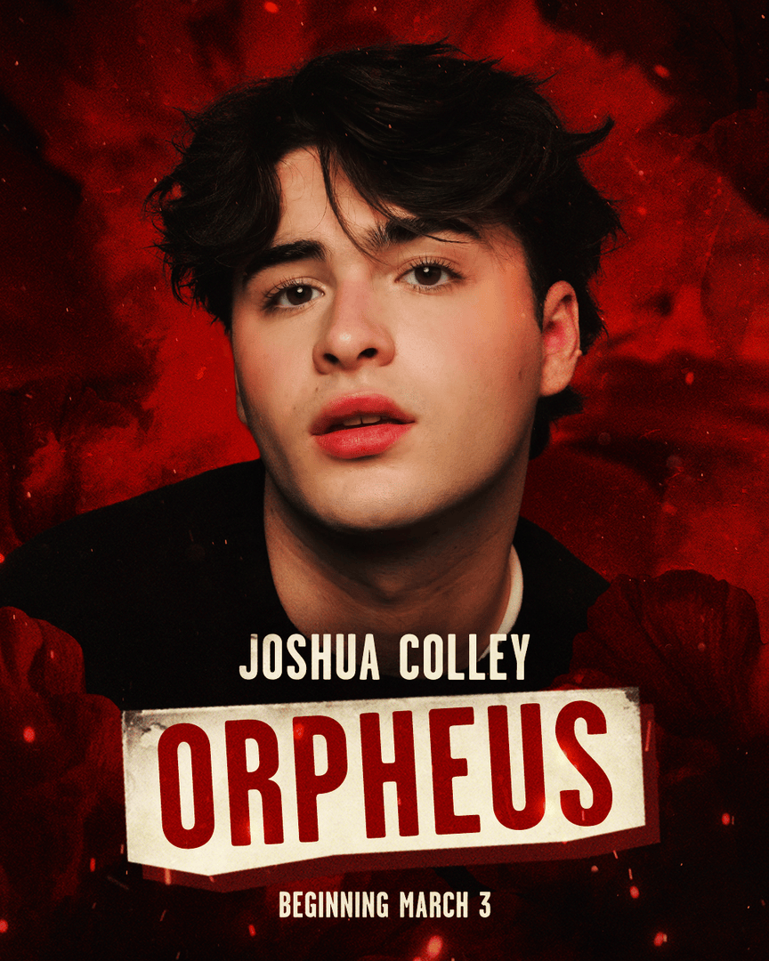 He’s working on a song. Joshua Colley joins Hadestown as Orpheus.