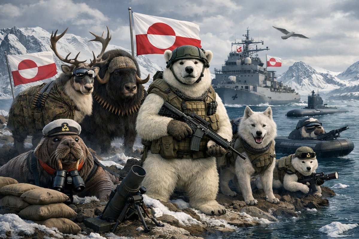 #Trump #Greenland #PociągPrawych #Grenlandia #DonaldTrump #USA 

Grenlandia szykuje się do wojny po groźbach Donalda Trumpa. Skoro Europa jest tak słaba, że nie ma żadnej mocy sprawczej to mieszkańcy Grenlandii biorą sprawy w swoje łapy!