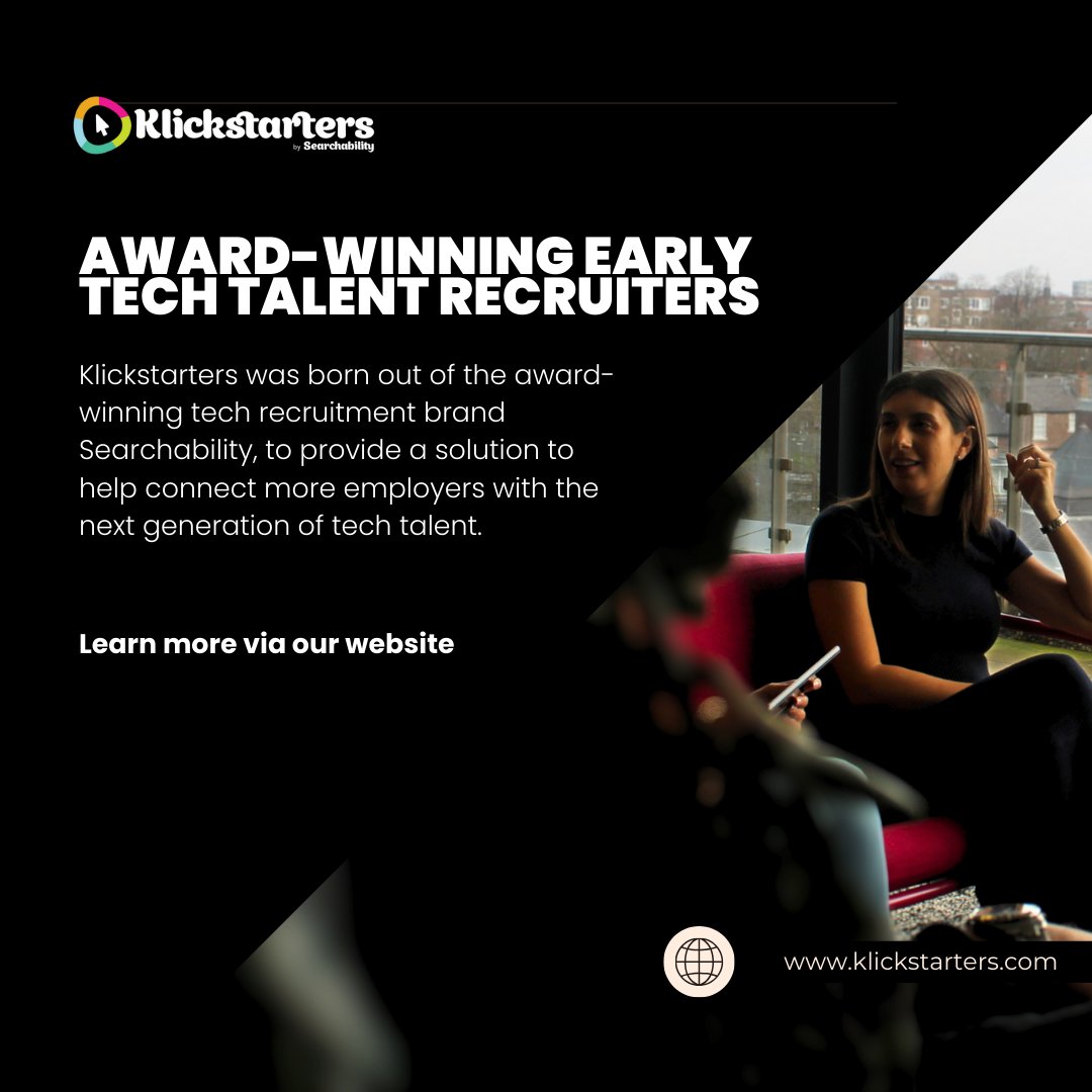 Our sole purpose is to help grads and junior talent get their first jobs in tech AND support companies with the process of hiring and integrating them into your business through our branded careers hub.

Learn more: ow.ly/vUhg50XWMM9