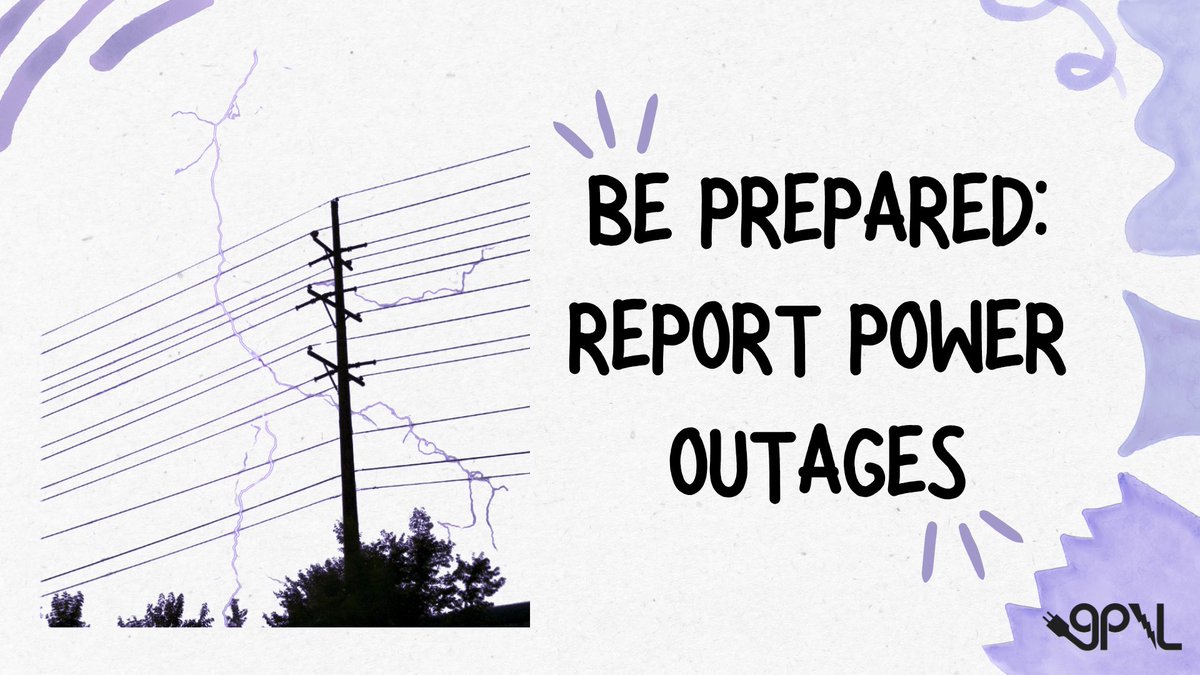 Texas weather can be unpredictable. It may cause power outages and other issues. GP&amp;L customers can report outages by calling 972-205-3000 or 833-403-2106. Or text OUT to 972-205-4000. Find out more, including how to link a cellphone to your account: gpltexas.org/outage-center/….