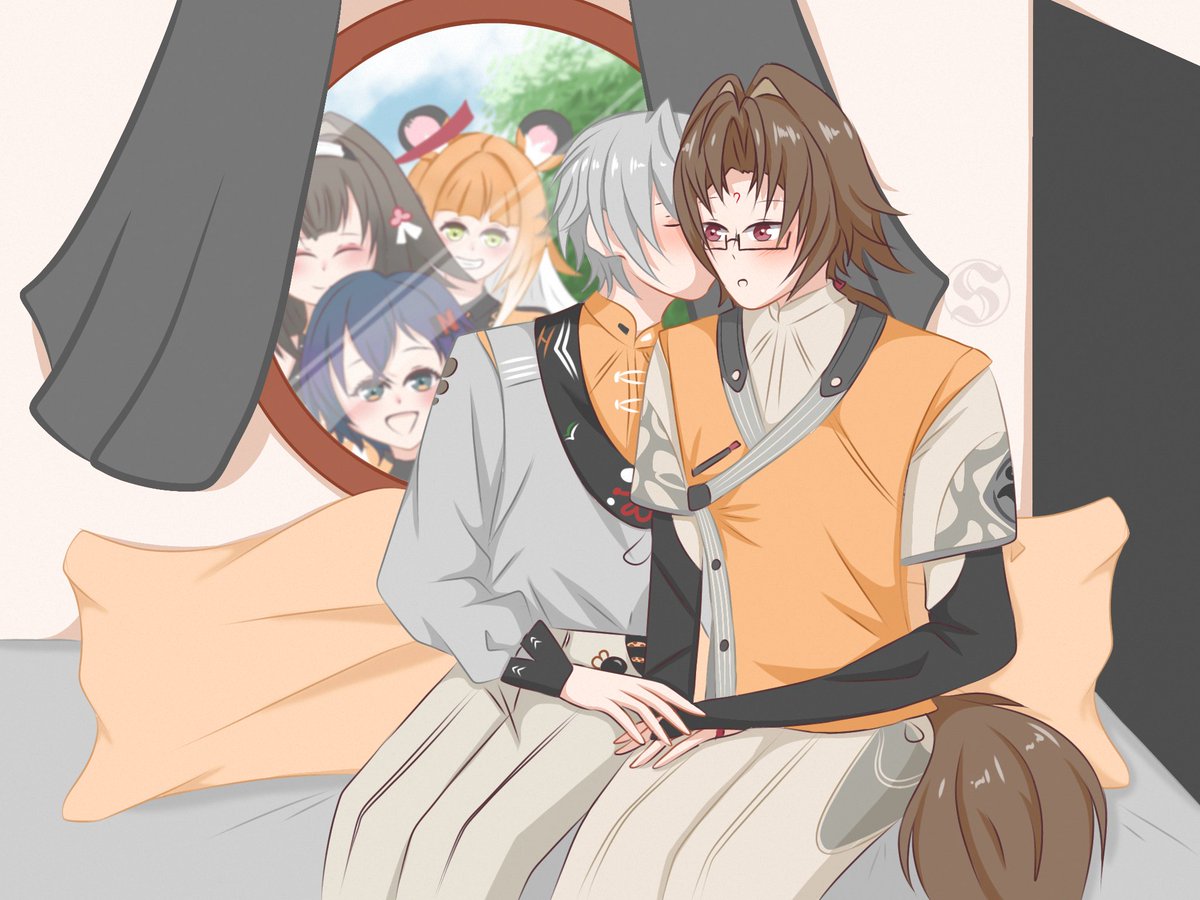 Girls give them some privacy XD
#YeShiyuan #wiseZZZ #zzzero #ZenlessZoneZero