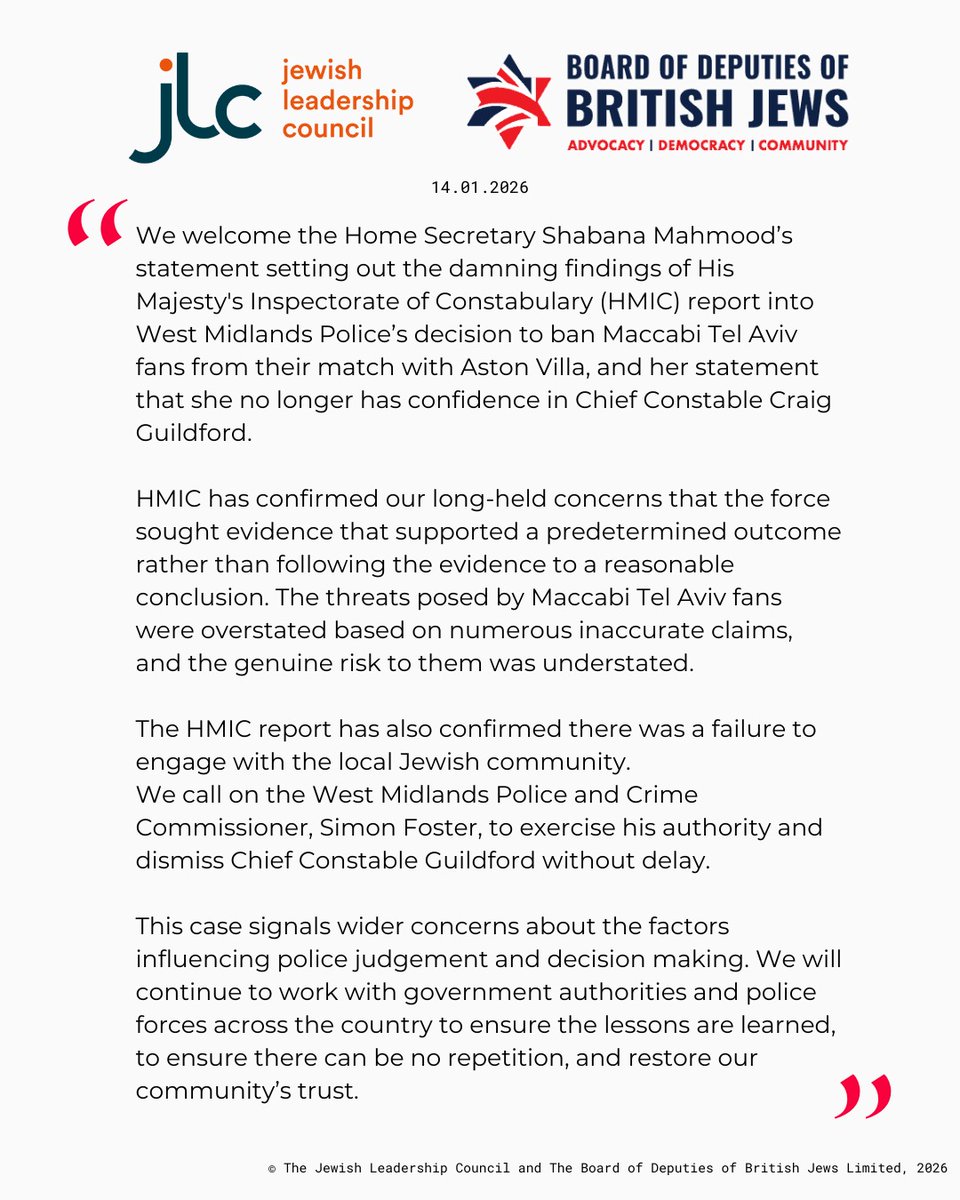 Jewish Leadership Council tweet media