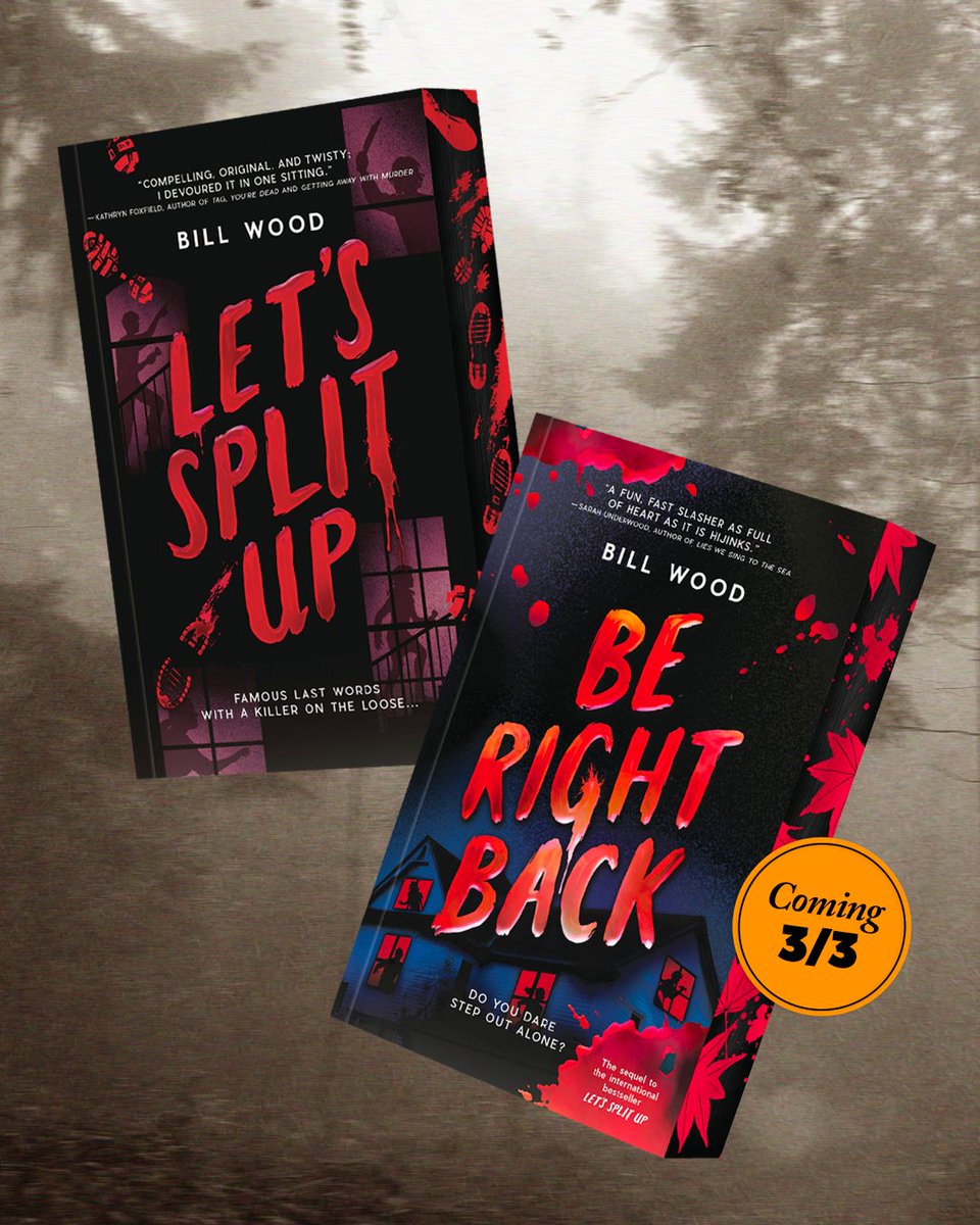 ireadya's tweet image. You're not a true horror fan unless you've thought about the age-old question, do you split up or stay together?

📚 Let's Split Up &amp;amp; Be Right Back by Bill Wood