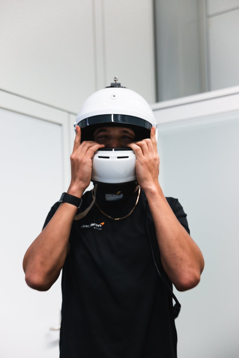 McLarenF1's tweet image. Back to business with our Champ 🏆