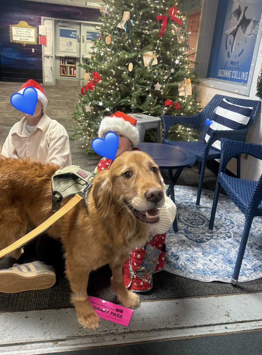 Nothing brightens a day in the library quite like a smiley visit from our WAGS Pet Therapy furry friends! You’ll find this tail wagging good time among the shelves this semester!