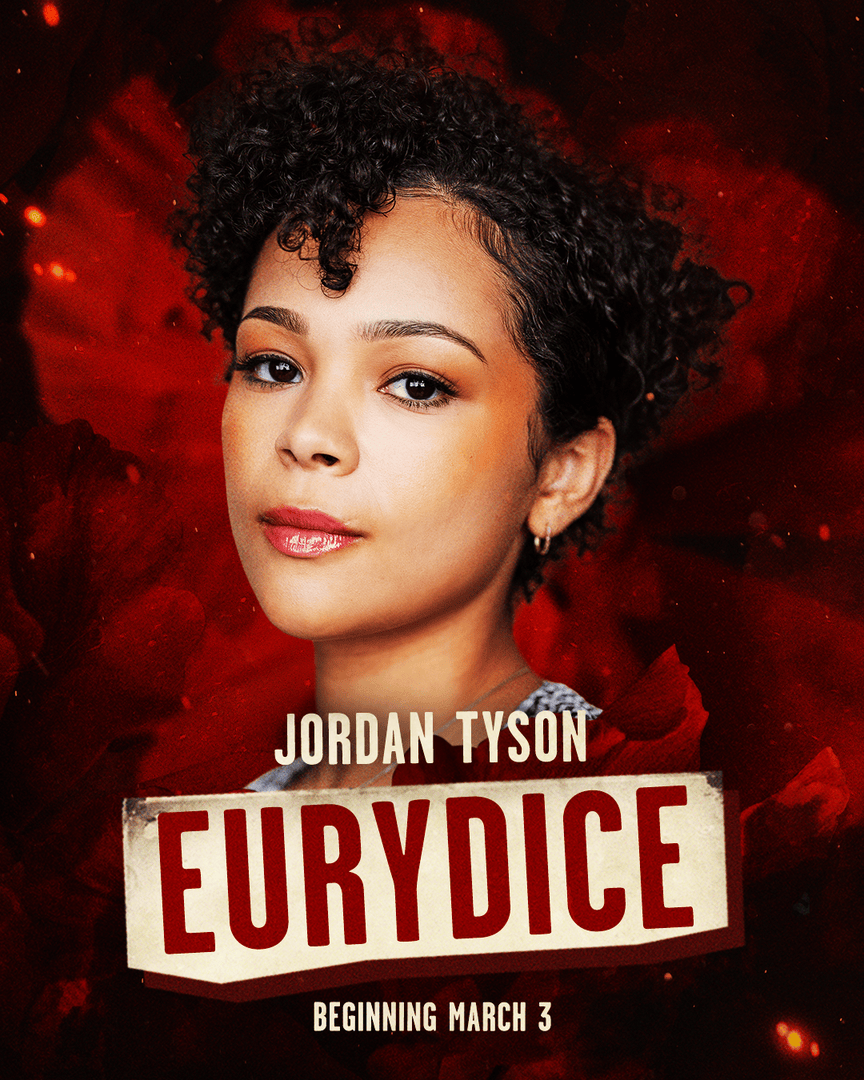Anybody got a match? Jordan Tyson joins Hadestown as Eurydice.