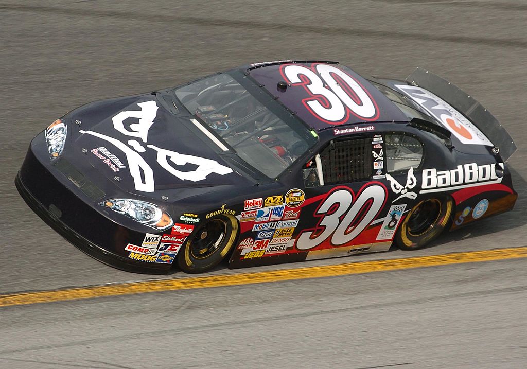 STaranto92's tweet image. Neat link here: Back in 2006-07, Stanton Barrett partnered up with Rick Ware to field a No. 30 car in the Cup Series. Their most notable outing was a bid to make the Daytona 500 in 2007.

Now, Carson will drive for Barrett (and Derrike Cope) in the NOAPS opener at Daytona.