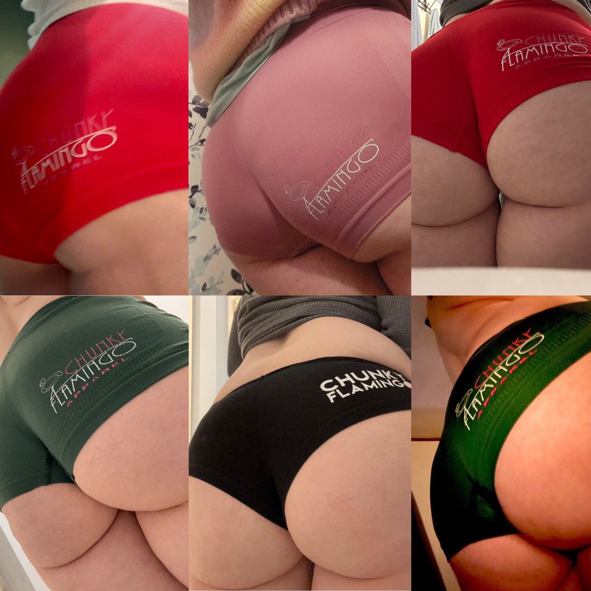 ChunkyFlamingo's tweet photo. Itβs #HumpDay!!! Grab some booty shorts (they are underwear, for those confused) and we will BOGO it! Add to cart and Iβll throw the freebie in on my end! https://t.co/LUjejp9fP0 #RockTheMingo #BootyBootyBooty https://t.co/BmR4F7SFhY