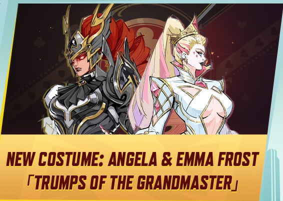 RivalsLeaks's tweet image. NEW TRUMPS OF THE GRANDMASTER SKINS FOR ANGELA AND EMMA FROST RELEASING JAN 30TH
#MarvelRivals