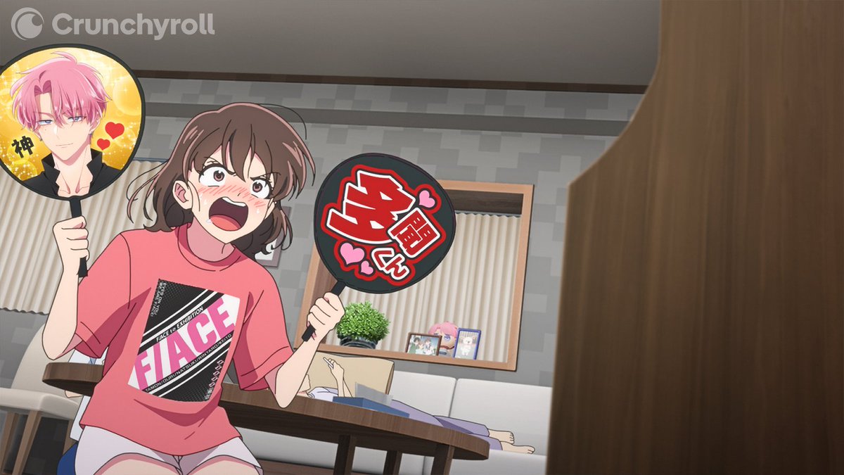 Crunchyroll's tweet image. We want to see your oshi celebration! Share your oshi goods below ⬇️ #TamonsBSide