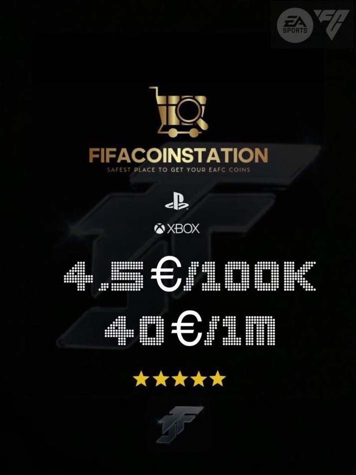 FenomenoUT's tweet photo. 〽️Safest place to buy &amp; sell FC 26 coins

❕100% no ban guaranteed❕

❕Instant delivery❕

❕over 800 positive reviews❕

➡️@FifaCoinStation is the right place for buying and selling FC26 coins📩 https://t.co/1OARQPQQuR